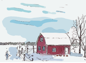 capturing the coldness and boldness of winter